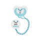 Wee Baby Sucette avec chaine Garçon 6-18m