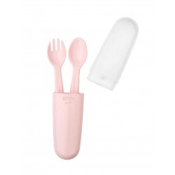 Wee Baby Fourchette Et Cuillère avec cache fille