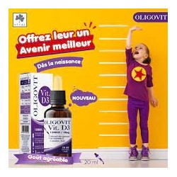 Vital Oligovit Vitamine d3 gouttes 30ml