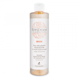 EFFIDERM Eau Micellaire Hydratante visage yeux et lèvres 300 ml