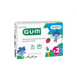 Gum Dentifrice Junior duo 6 ans + 2*50ml