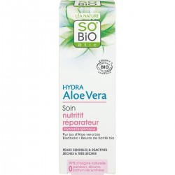 So'Bio Hydra Aloe Vera soin nutritif réparateur 50ml