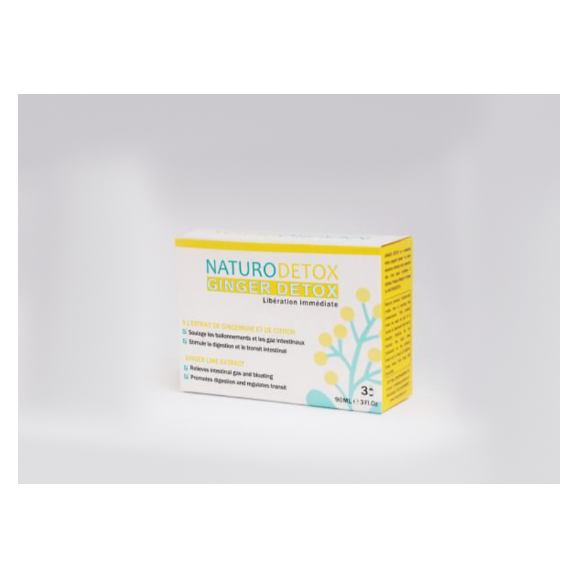 NATURODETOX GINGER DETOX 30ML BOITE DE 30