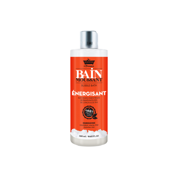 Les Petits Bains de Provence Bain Moussant ÉNERGISANT 500mL