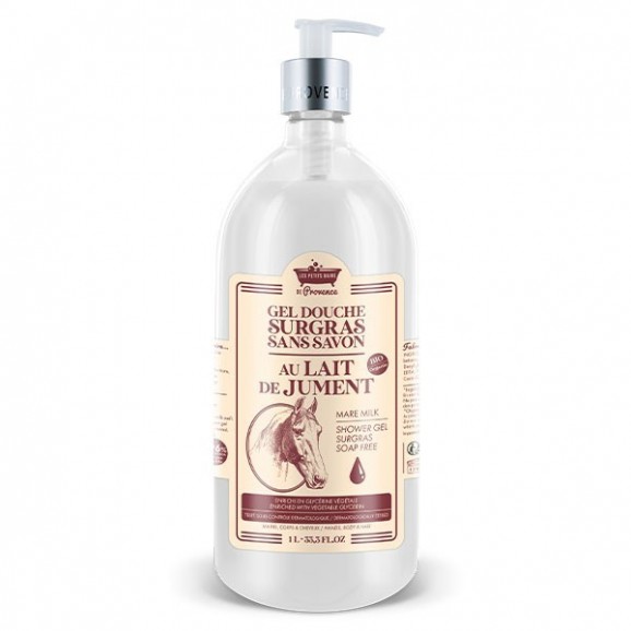 Les Petits Bains de Provence Gel Douche Lait de Jument 1 Litre