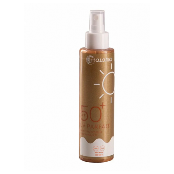 ALANIA UV PARFAIT Spray Protecteur Corps SPF 50+ Pailleté 150ml