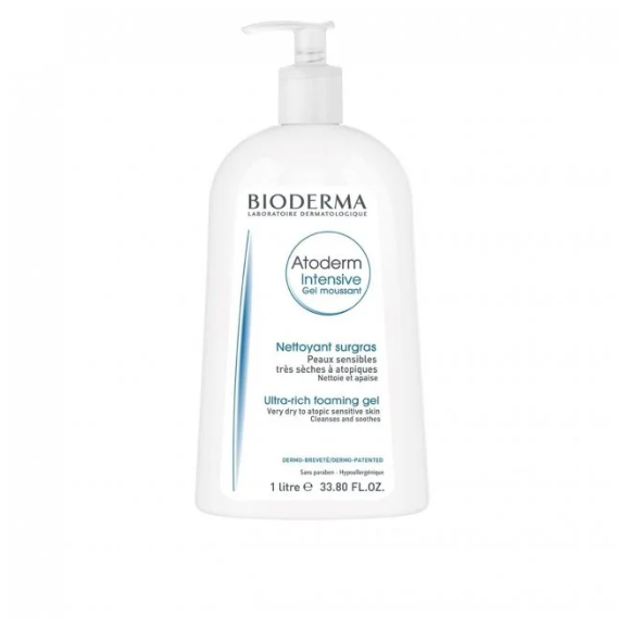 Bioderma Atoderm Intensive Gel Moussant 1litre