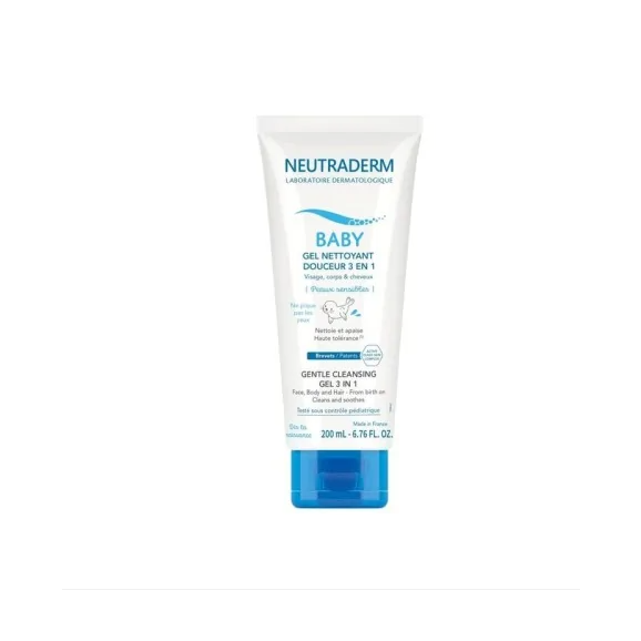 Neutraderm Baby Gel nettoyant douceur 3en1 200ml