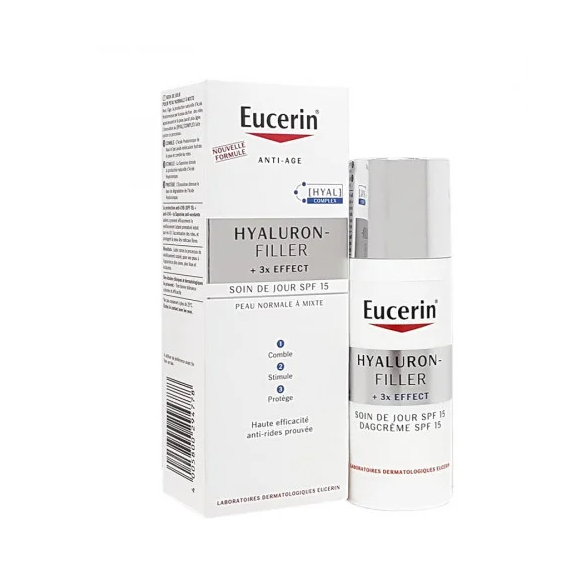 Eucerin Hyaluron Filler 3x Effect Soin de Jour SPF15