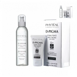 Phyteal Dpigma Ecran Teinté Beige Eclat SPF50 + Eau Micellaire A L'Aloe Vera 250ML Offerte
