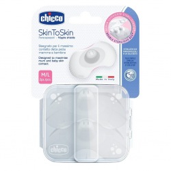 Chicco Protège Mamelons en Silicone Medium Large 2pcs