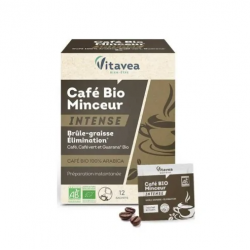 Vitavea Bio Minceur Intense Café Brule Graisse 12 Sachets