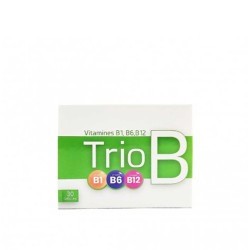 Trio B Vitamine B1 B6 B12 30 gélules