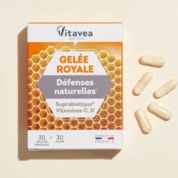 Vitavea Gelée Royale Suprabiotiques Boite de 30 gélules