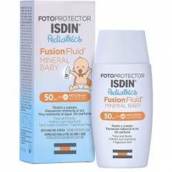 Isdin Ecran Solaire Fusion Fluide Baby Minéral SPf50+