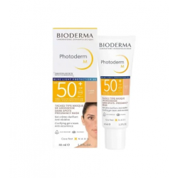 Bioderma Photoderm M Gel Crème Clarifiant Anti Récidive Teinté Claire SPF50+ 40ML
