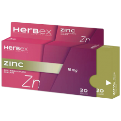 Herbex Zinc 20 gélules