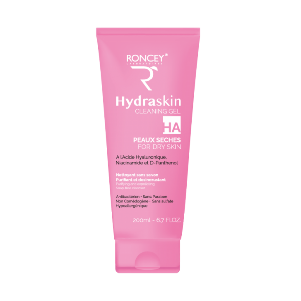 RONCEY Hydraskin Gel Nettoyant Pour Peau Sèche 200ml