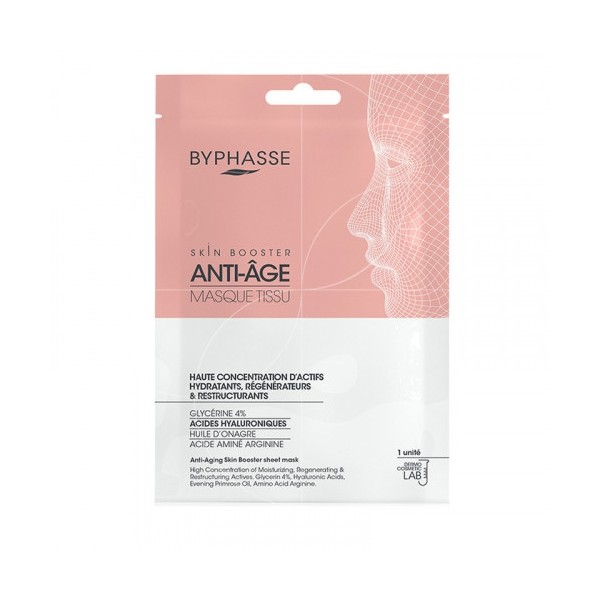 Byphasse Masque Tissu Skin Booster Anti Age18ML