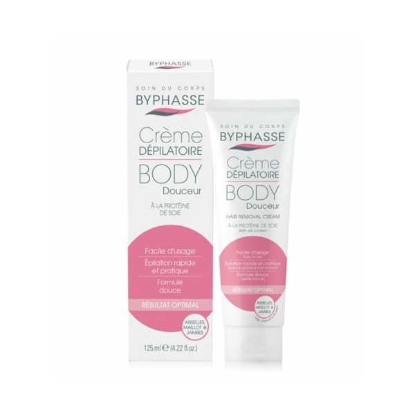 Byphasse Crème Dépilatoire Silk Protein 125ML