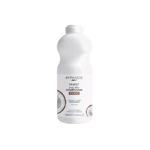 Byphasse Family Shampoing Coco Cheveux Colorés 400ML