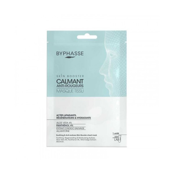 Byphasse Masque Tissu Calmant Anti Rougeurs 18ML