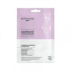 Byphasse Masque Tissu Skin Booster Matifiant Pore MinImizer 18ML