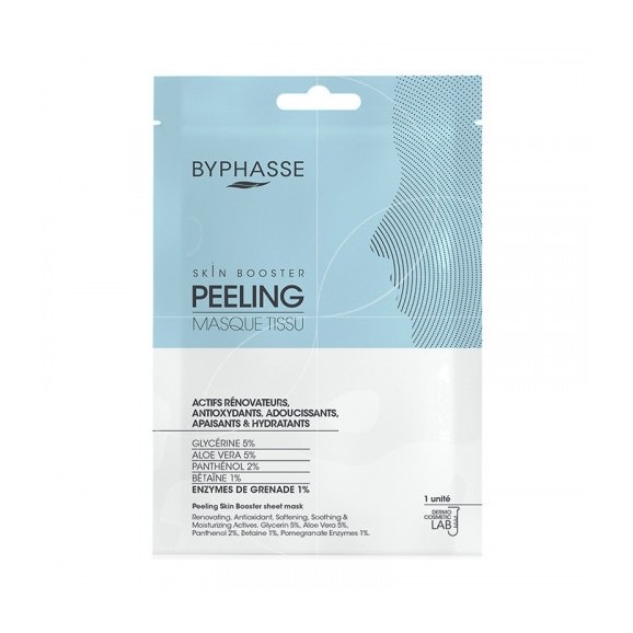 Byphasse Masque Tissu Skin Booster Peeling 18ML