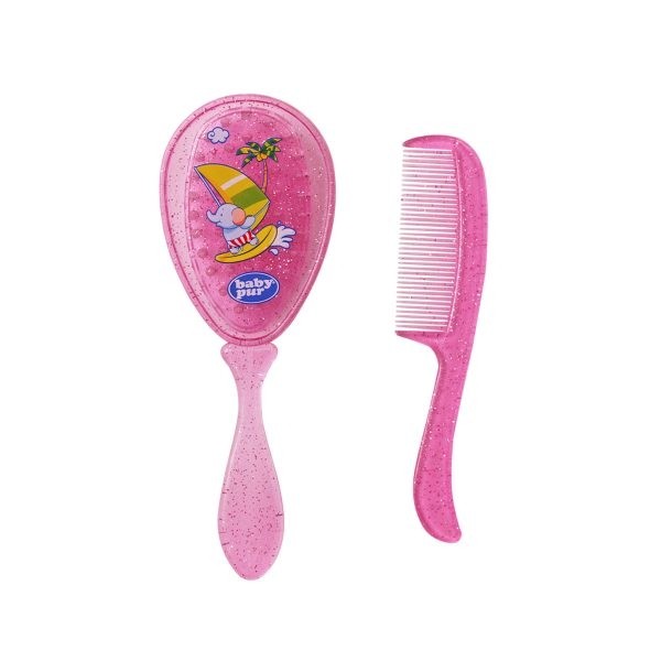 Baby Pur Brosse et Peigne fille