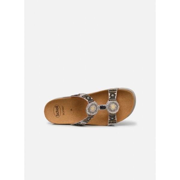 Scholl New BOGOTA WEDGE Argent