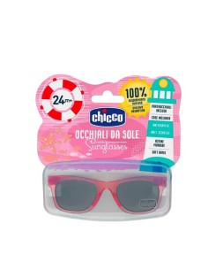 Chicco Lunettes de soleil translucide pour filles Rose 24m+