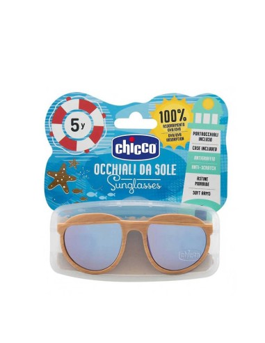 Chicco Lunettes de soleil en bois pour garçons 5ans+