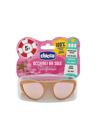 Chicco Lunettes de soleil en bois pour filles 5ans+