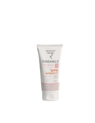 RONCEY Ecran SunShield Waterproof SPF50+ invisible peaux sèches 50ml