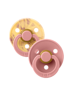 Bibs Sucette Morning Sunset 0-6M Lot De 2