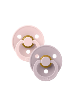 Bibs Sucette Blossom - Dusky Lilac 6-18M Lot De 2