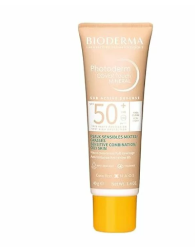 Bioderma Photoderm Cover Touch Minéral SPF50+ très claire