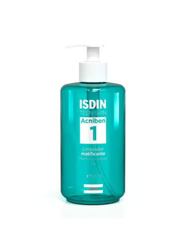 Isdin Acniben Gel Nettoyant Matifiant 400ml