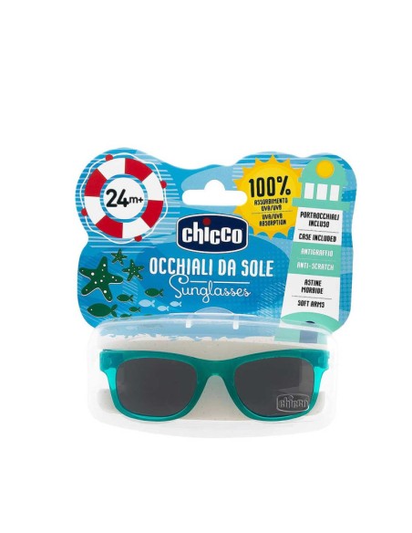 Chicco Lunettes de soleil translucide pour garçons Vert 24m+