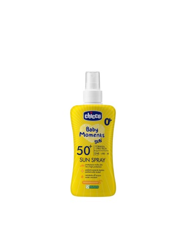 Chicco Baby Moments Spray solaire latte SPF50+ 150ml