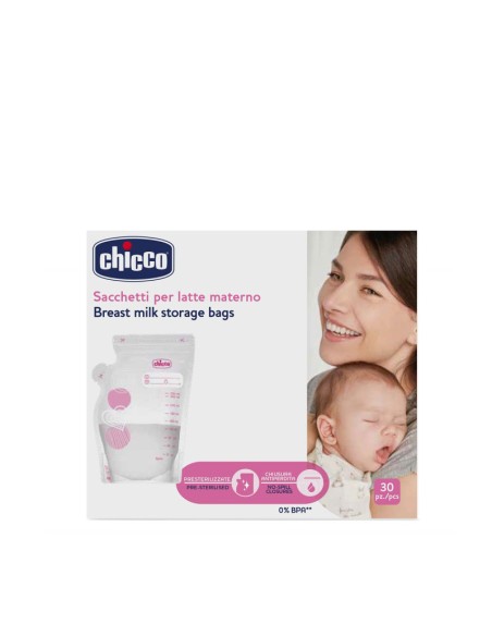 Chicco Sachets de conservation de lait 30 pièces 30x250ml