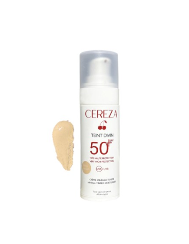 Cereza Ecran Solaire spf50+ Beige Naturel 30ml