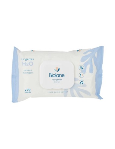 Biolane Lingettes au lait de toilette Sensitive 72 lingettes