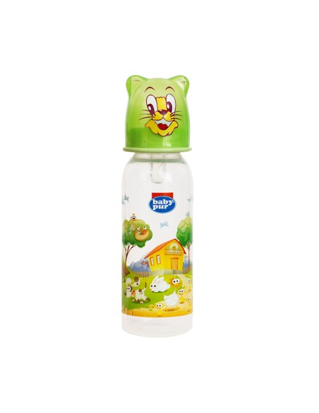 Baby Pur biberon avec couvercle amusant garçon 250ml