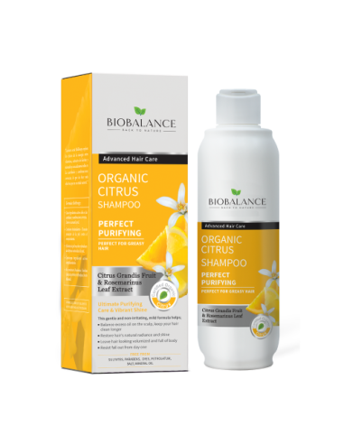 BIOBALANCE ORGANIC CITRUS SHAMPOO 330ML