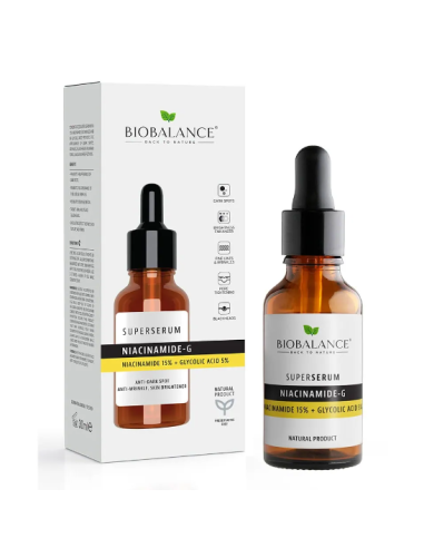 Biobalance Sérum G-Super Niacinamide 15% + Acide glycolique 5% 30ml