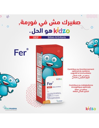 KIDZO Fer Sirop 150ML