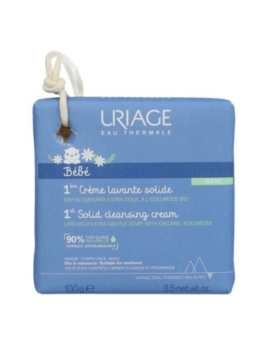 Uriage Bébé 1er crème Lavante Solide Savon Surgras 100gr