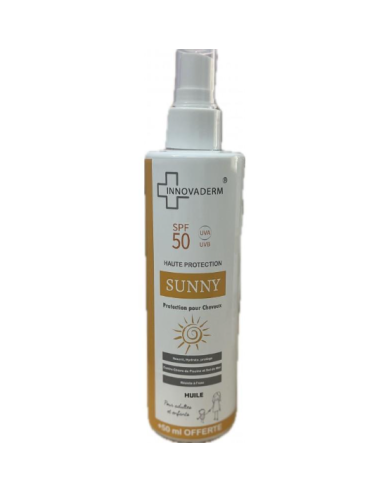 Innovaderm Sunny Huile Cheveux SPF50+ 250ML