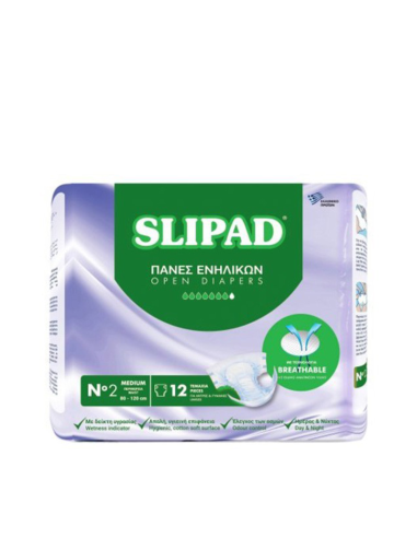 Slipad Couches adultes Moyen 12 pièces